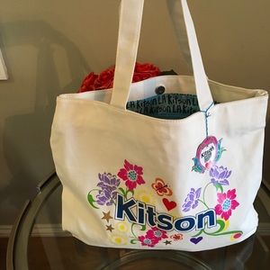 NWT Authentic KITSON CANVAS TOTE